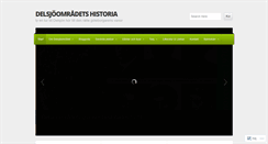 Desktop Screenshot of delsjoomradet.se
